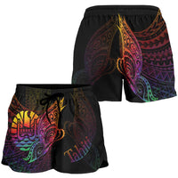 Tahiti Women's Shorts - Butterfly Polynesian Style - Polynesian Pride