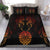 Tahiti Bedding Set - Coat Of Arms With Tribal Pattern - Polynesian Pride