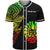 Tahiti Custom Personalized Baseball Shirt - Flash Style Reggae Unisex Reggae - Polynesian Pride