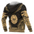 Tahiti Polynesian Chief Custom Hoodie Gold Version - Polynesian Pride