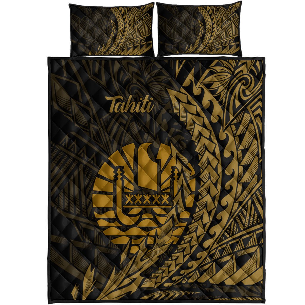 Tahiti Quilt Bed Set - Wings Style - Polynesian Pride