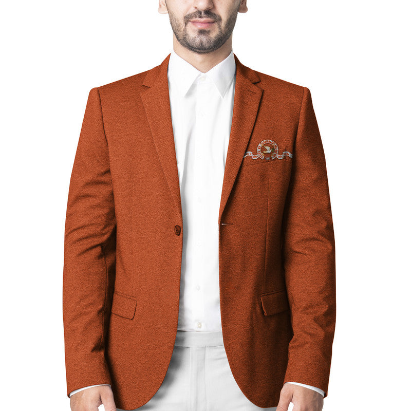 Tonga Tailulu College Blazer Original Style - Orange LT8 Unisex Orange - Polynesian Pride