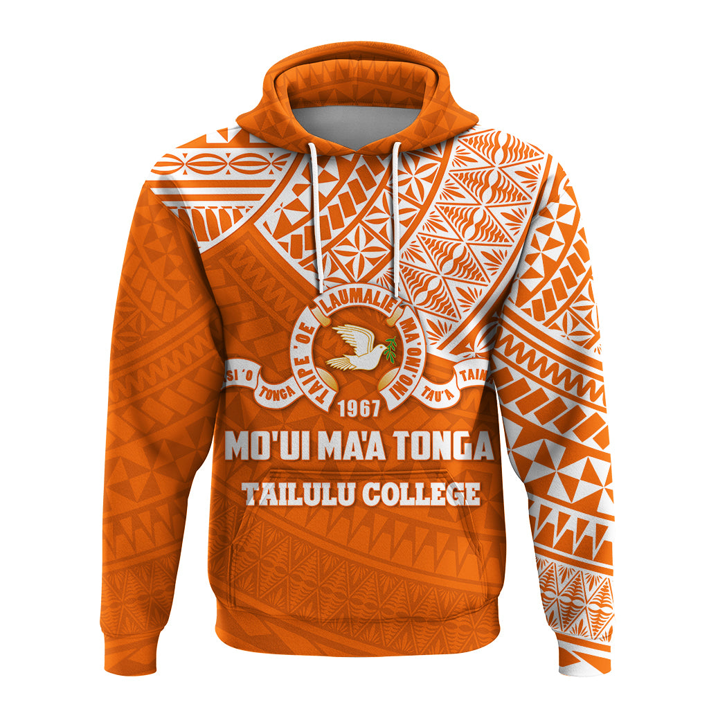 Custom Tailulu College Hoodie Moui Maa Tonga LT4 - Polynesian Pride