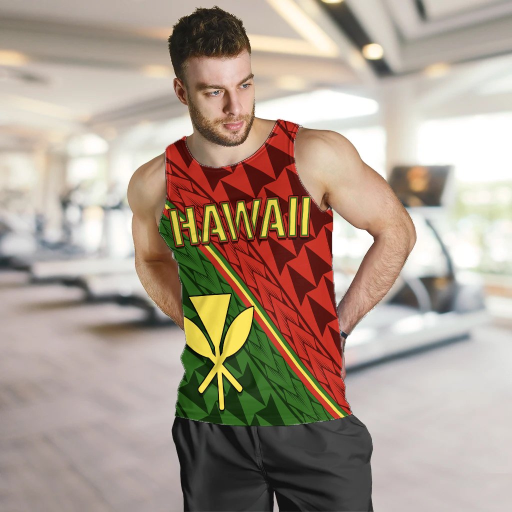 Kanaka Polynesian Men's Tank Top - Energetic - Polynesian Pride