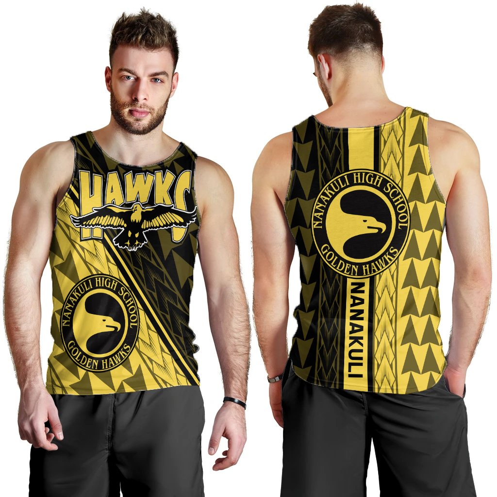 Hawaii Men's Tank Top - Nanakuli High Men's Tank Top - Energetic - AH - Polynesian Pride
