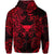 Custom Taurus Zodiac Polynesian Zip Hoodie Unique Style Red LT8 - Polynesian Pride