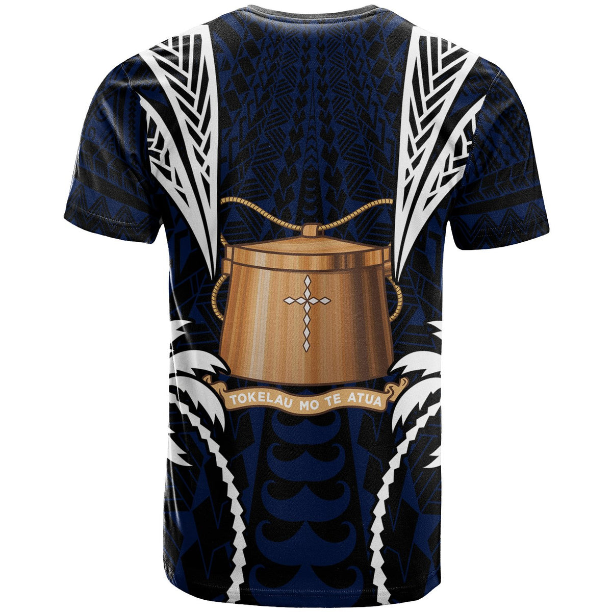 Tokelau T Shirt Blood Runs Through My Veins Style Flag - Polynesian Pride