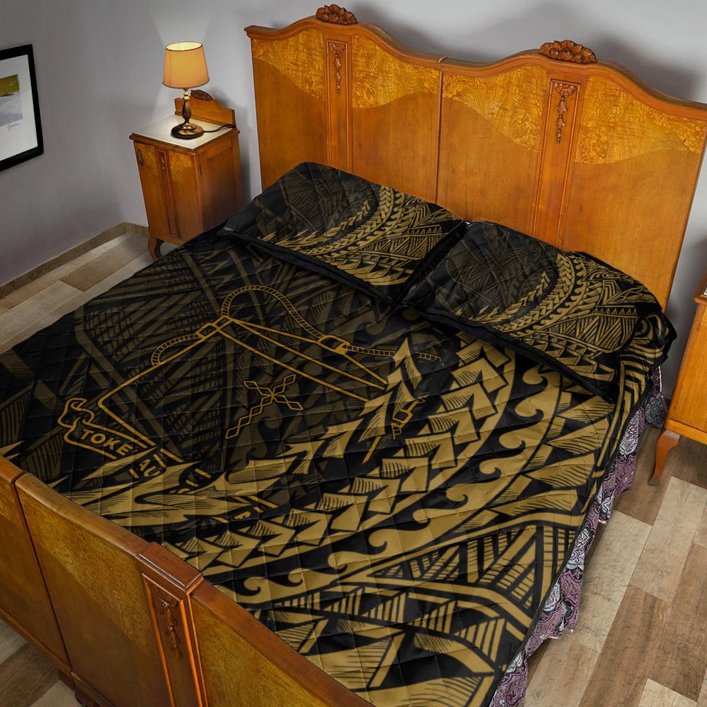 Tokelau Quilt Bed Set - Wings Style - Polynesian Pride
