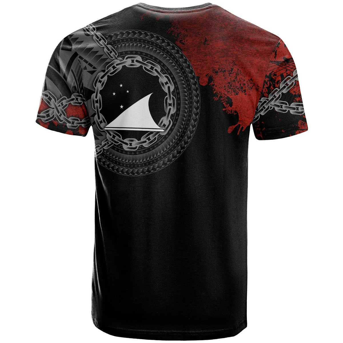 Tokelau Polynesian T Shirt Polynesian Chain Style - Polynesian Pride