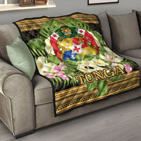 Tonga Premium Quilt - Polynesian Gold Patterns Collection - Polynesian Pride