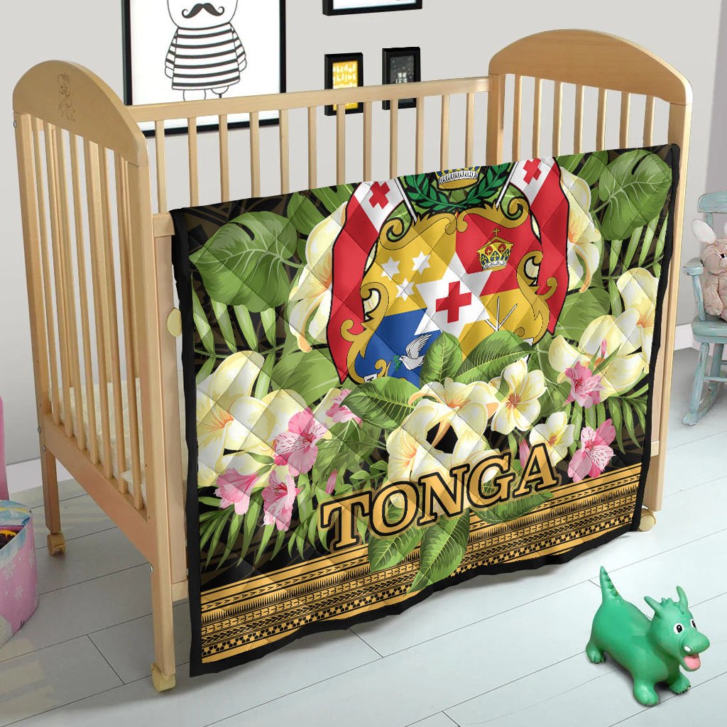 Tonga Premium Quilt - Polynesian Gold Patterns Collection - Polynesian Pride