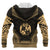 Tonga Polynesian Chief Custom Hoodie Gold Version - Polynesian Pride