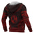 Tonga Polynesian Chief Custom Hoodie Red Version - Polynesian Pride