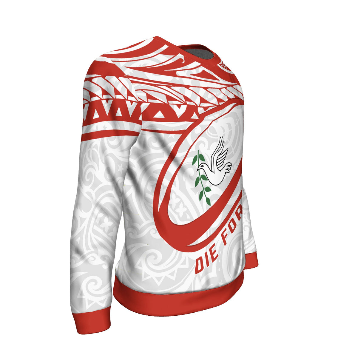 Tonga Rugby Crew Sweatshirt - Die For Tonga - Polynesian Pride