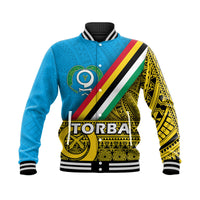 Vanuatu Torba Province Day Baseball Jacket Torba Flag Color Style LT9 Unisex Yellow - Polynesian Pride