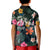 Custom Hawaii Polo Shirt Tribal Elements and Hibiscus Version LT9 - Polynesian Pride