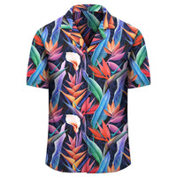 Tropical Flower Hawaiian Shirt - Polynesian Pride