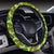 Tropical Green Hawaii Universal Steering Wheel Cover with Elastic Edge - Polynesian Pride