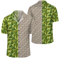 Tropical Green Lauhala Moiety Hawaiian Shirt Unisex Art - Polynesian Pride
