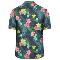 Tropical Hibiscus Hawaiian Shirt - Polynesian Pride