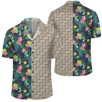Tropical Hibiscus Lauhala Moiety Hawaiian Shirt Unisex Art - Polynesian Pride