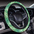 Tropical Leaves Jungle Monstera Leaf Hawaii Universal Steering Wheel Cover with Elastic Edge - Polynesian Pride