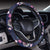 Tropical Palm Tree And Flower Hawaii Universal Steering Wheel Cover with Elastic Edge - Polynesian Pride