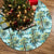 Tropical Palm Trees Blue Tree Skirt - Polynesian Pride