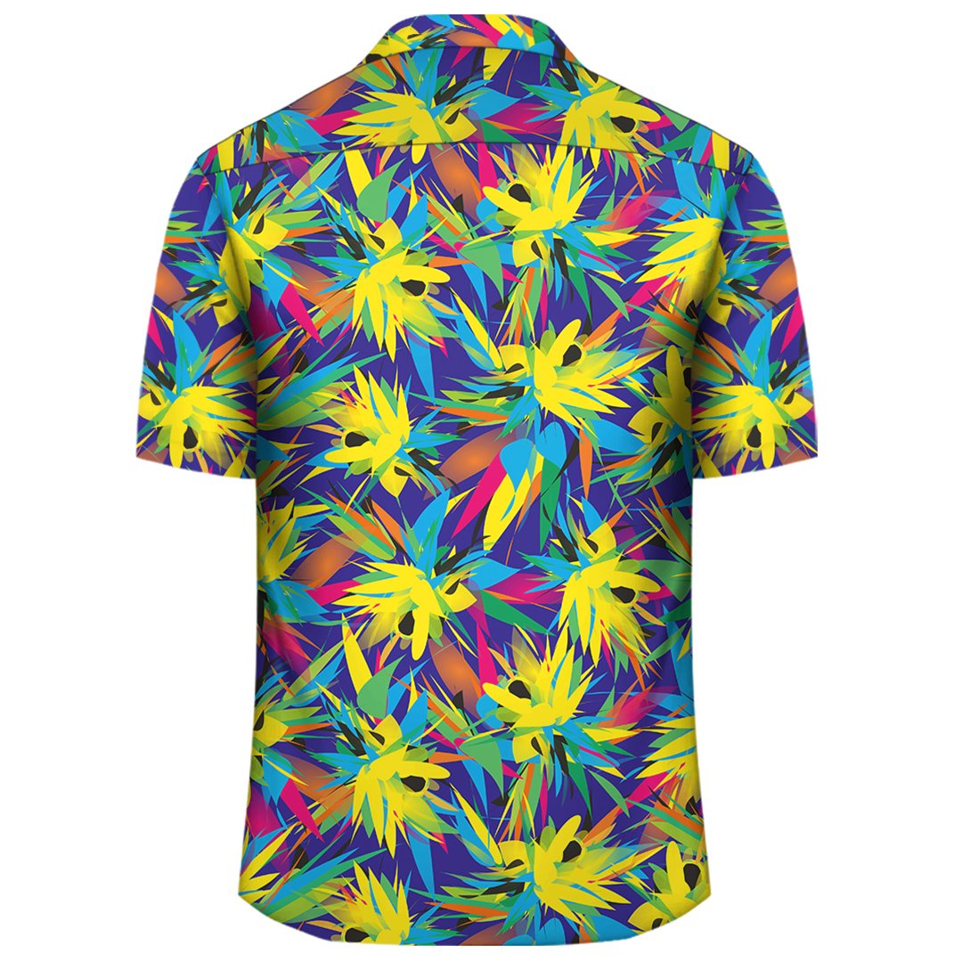 Tropical Pattern Mix Hawaiian Shirt - Polynesian Pride