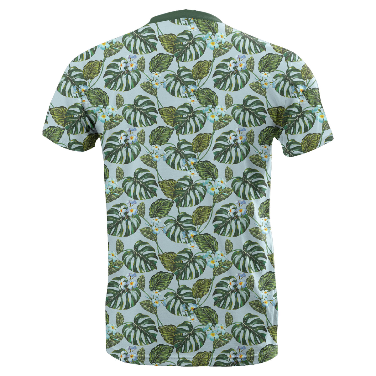 Hawaii Tropical Flowers Monstera Leaf T Shirt - Polynesian Pride
