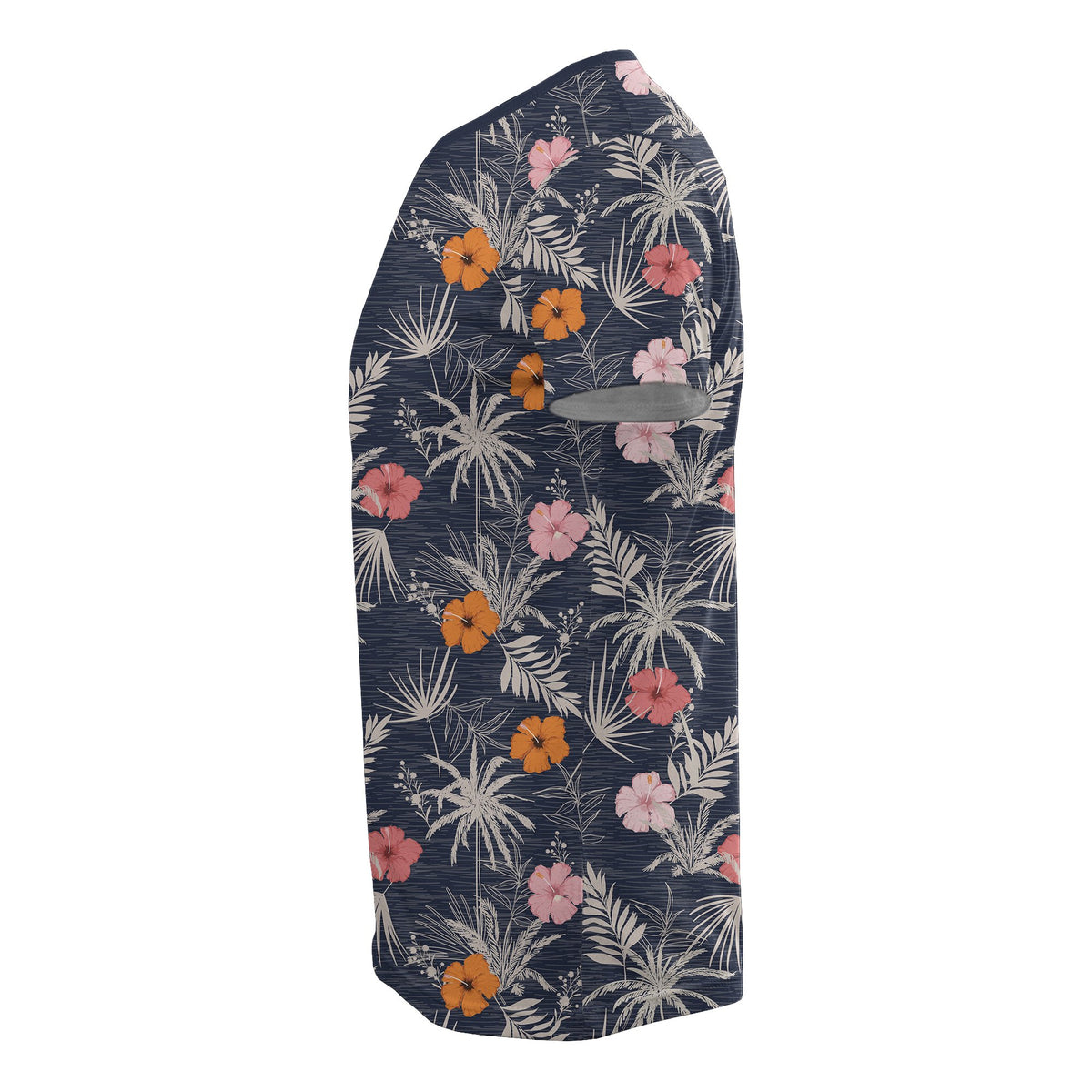 Hawaii Tropical Grey T Shirt - Polynesian Pride