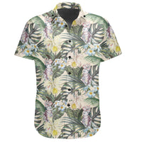 Hawaiian Shirt - Tropical Jungle Parrots And Flamingos Shirt - Polynesian Pride