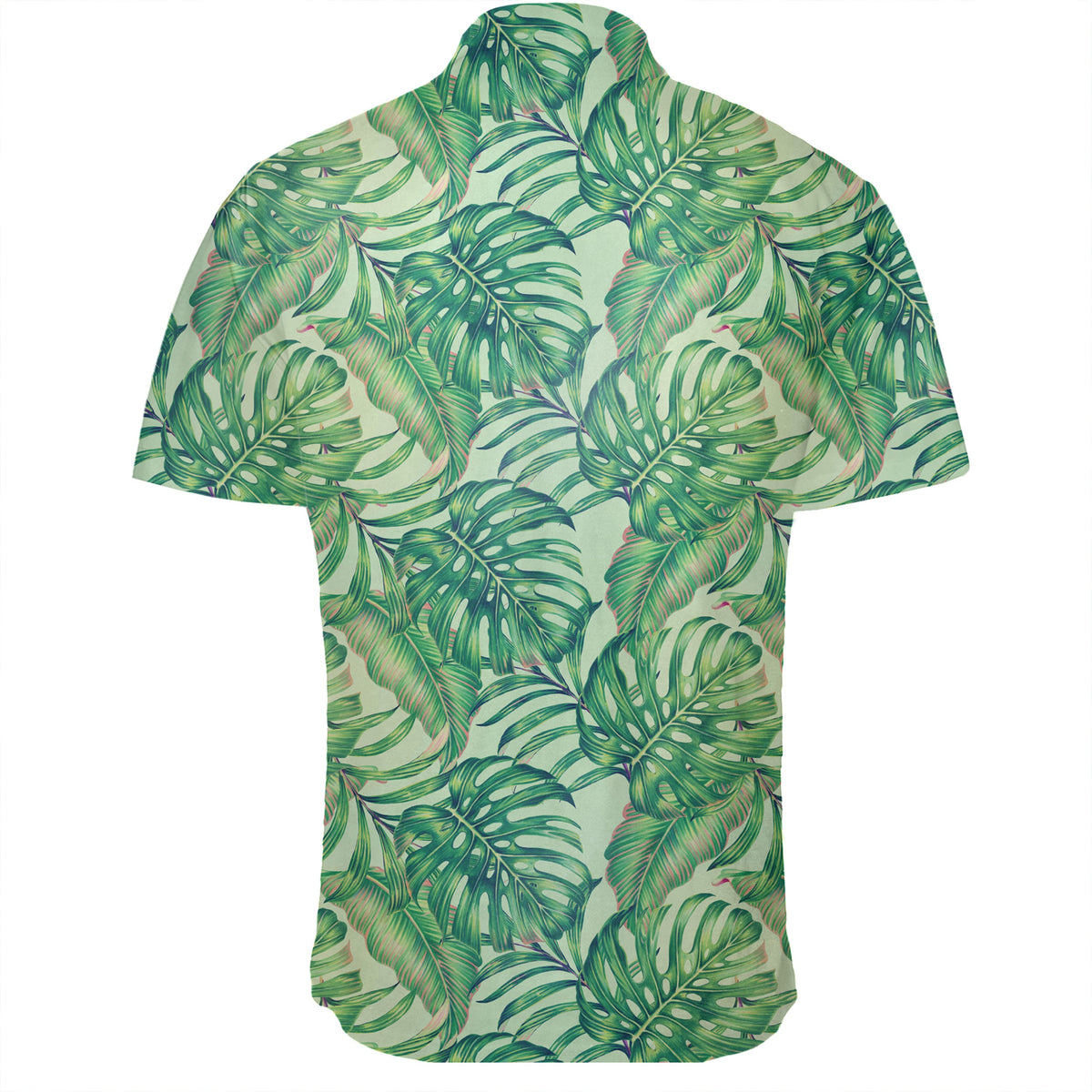 Hawaiian Shirt - Tropical Leaves Jungle Monstera Leaf Shirt - Polynesian Pride