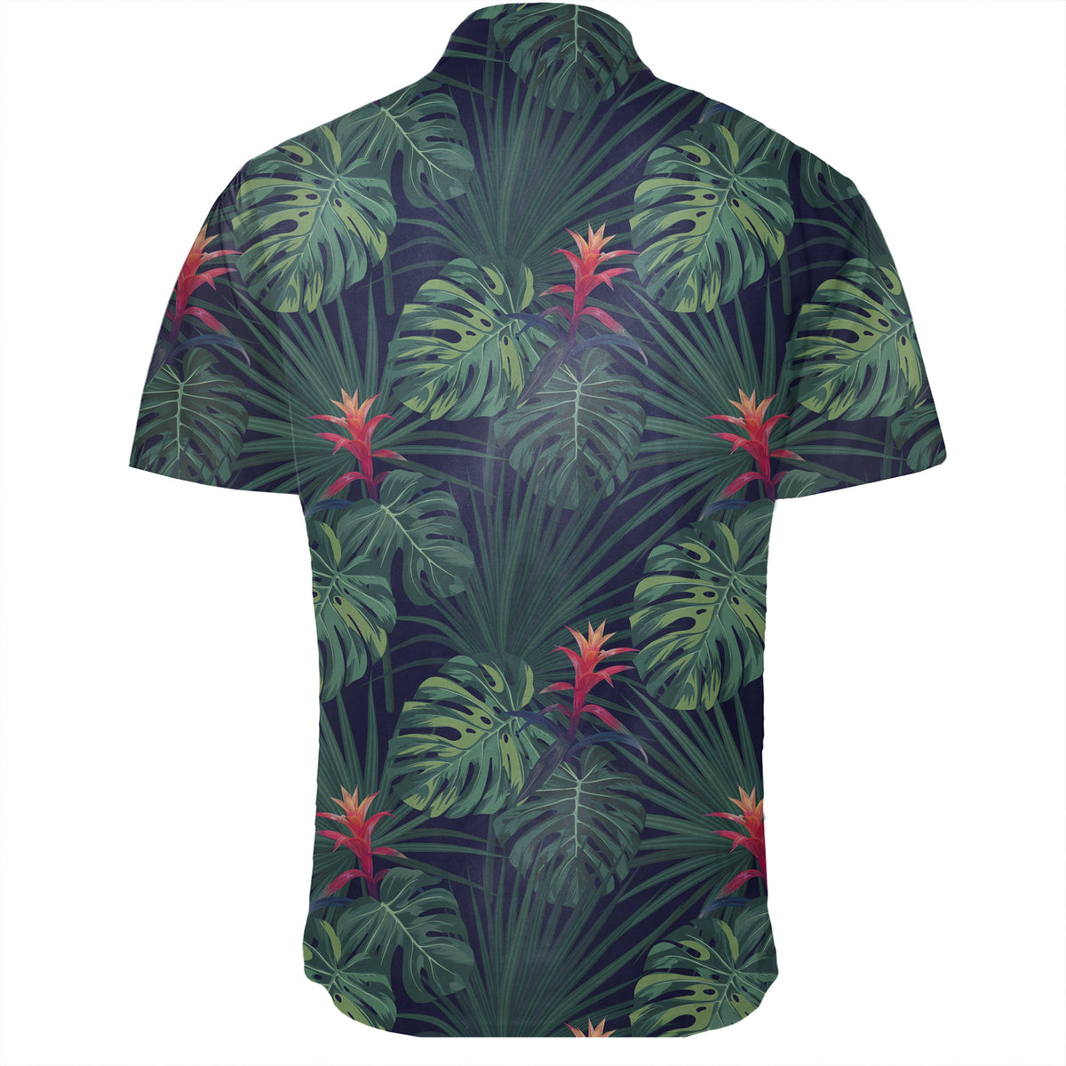 Hawaiian Shirt - Tropical Monstera Leaf Green Shirt - Polynesian Pride