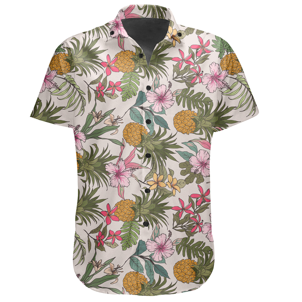 Hawaiian Shirt - Tropical Pineaapple Shirt - Polynesian Pride