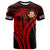 Kolisi Tonga Atele Custom T Shirt Roaring Lion LT7 Black - Polynesian Pride