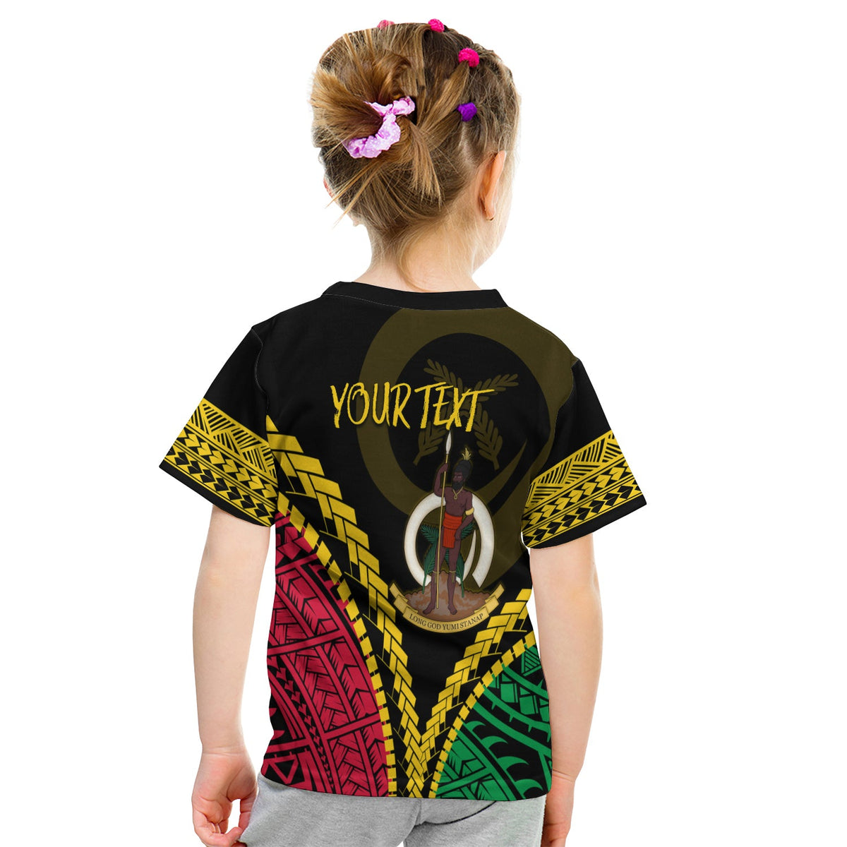 Vanuatu Custom T Shirt Proud Ni Van Special Version LT7 - Polynesian Pride