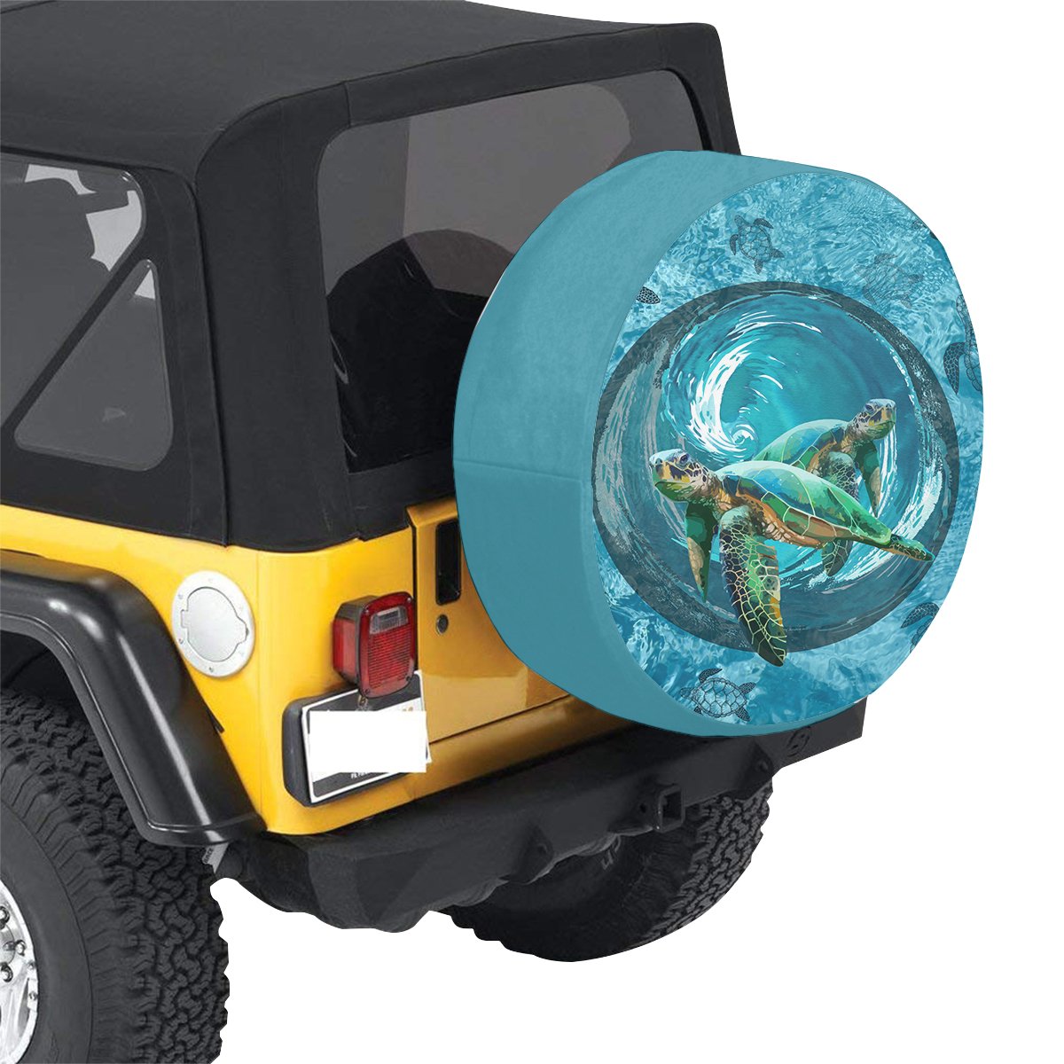 Turtle Tornado Spare Tire Cover AH - Polynesian Pride