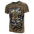 Hibiscus Polynesian Gold Hawaii Turtle T Shirt - Polynesian Pride