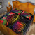 Tuvalu Quilt Bed Set - Tropical Hippie Style - Polynesian Pride