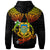 Tuvalu Custom Hoodie Lizard Good Chest - Polynesian Pride