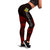 Tuvalu Polynesian Leggings - Polynesian Tattoo Red Version Red - Polynesian Pride