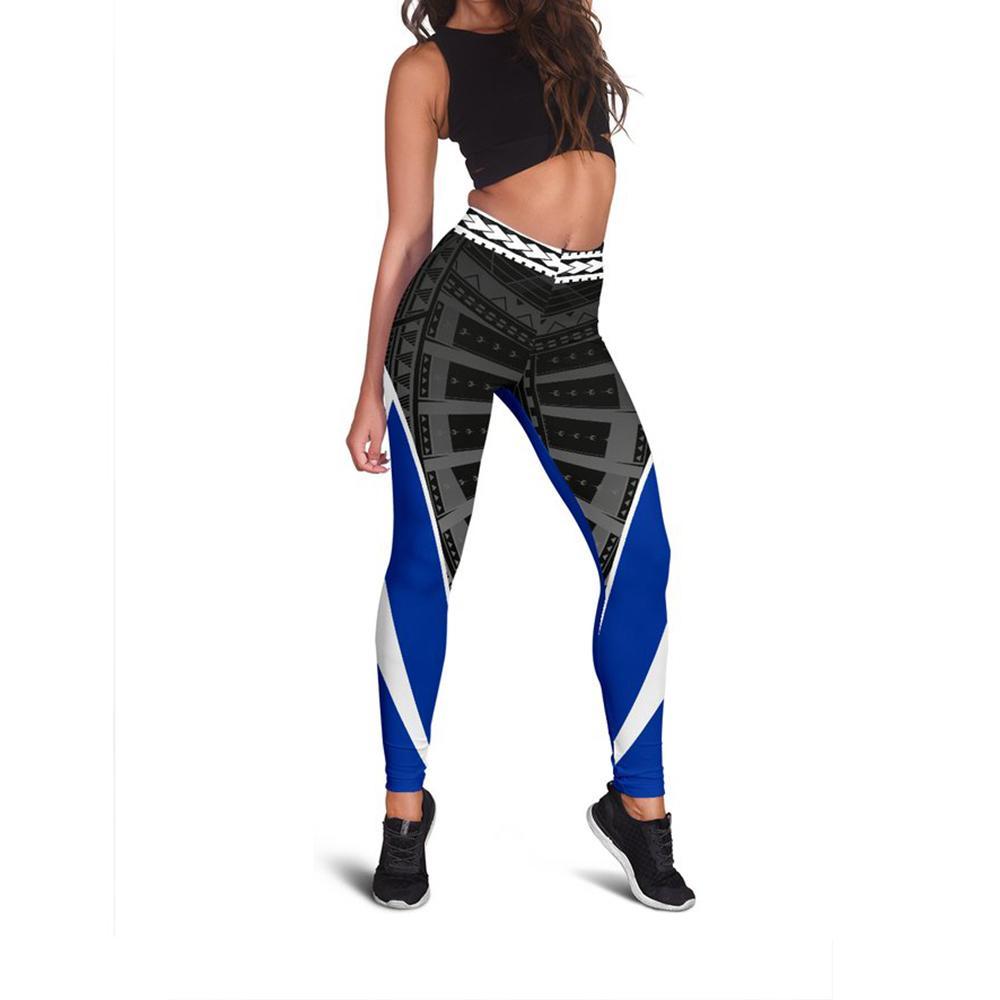 Pohnpei Active 4th Leggings A16 - Polynesian Pride