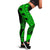 Northern Mariana Islands Women Leggings Polynesian Pattern Green Green - Polynesian Pride