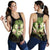 Vanuatu Women's Racerback Tank - Polynesian Gold Patterns Collection - Polynesian Pride