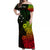 (Custom Personalised) Papua New Guinea Birds of Paradise Women Off Shoulder Long Dress Reggae LT13 Women Reggae - Polynesian Pride