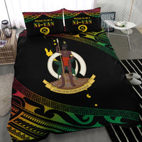 Vanuatu Proud To Be A Ni-Van - Polynesian Pattern Bedding Set LT7 - Polynesian Pride