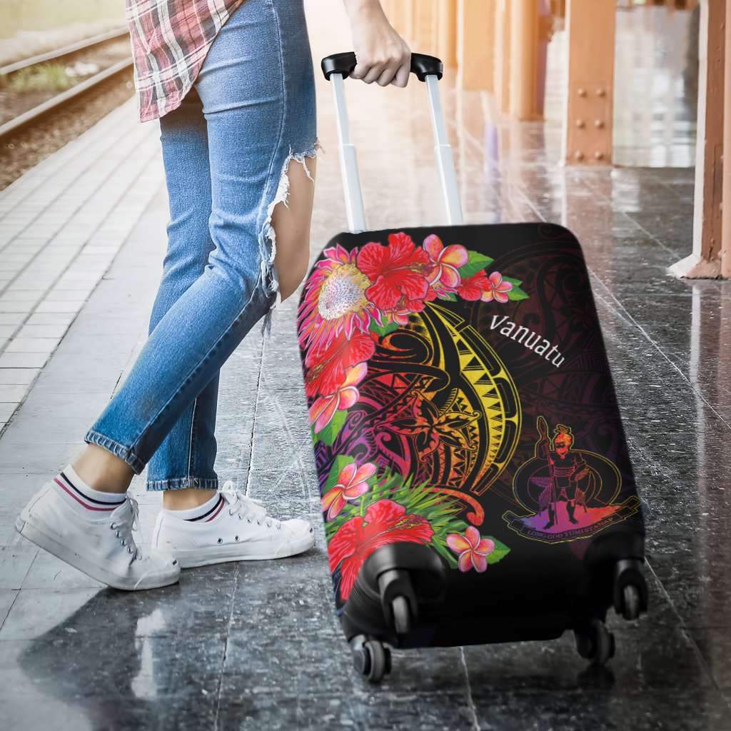 Vanuatu Luggage Covers - Tropical Hippie Style - Polynesian Pride