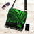 Vanuatu Boho Handbag - Green Color Cross Style One Size Boho Handbag Black - Polynesian Pride