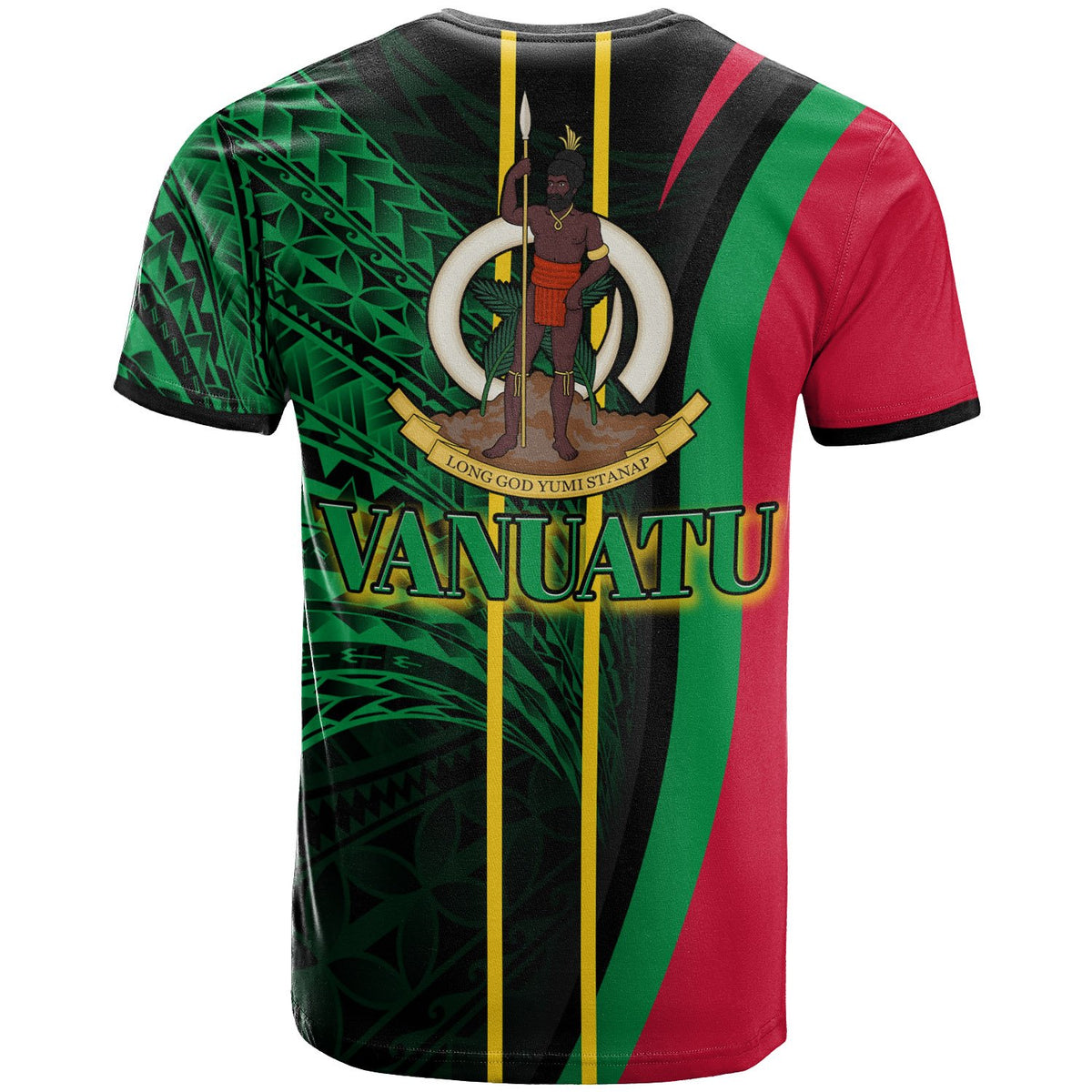 Vanuatu T Shirt Polynesian Wave Special Style - Polynesian Pride
